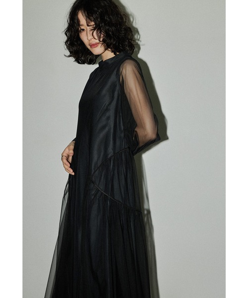 niana（ニアナ） ドレス チュールパイピングAラインドレス マタニティ