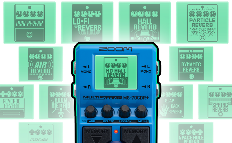 ZOOM MS-70CDR+ MultiStomp | ZOOM