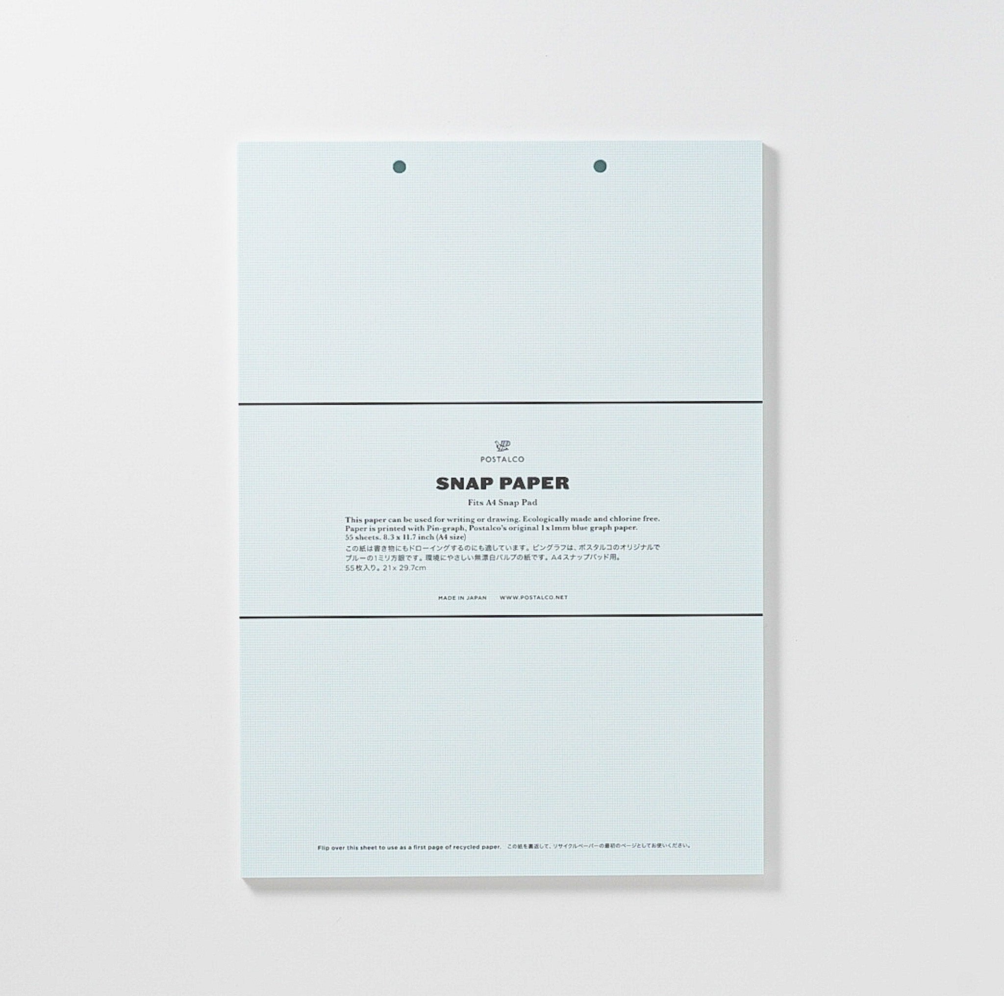 スナップペーパーA4 | POSTALCO – amanai