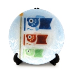 飾皿・節句鯉のぼり 金「安藤七宝店オンラインショップ」