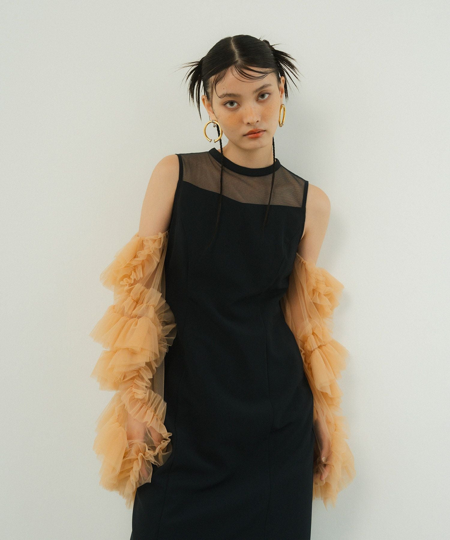 detached sleeve dress | ANDRESD