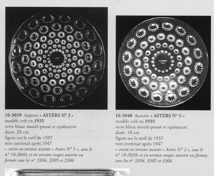 A158未使用ラリックヴェルヌイユ大皿32cm 購入時のシール有サイン入
