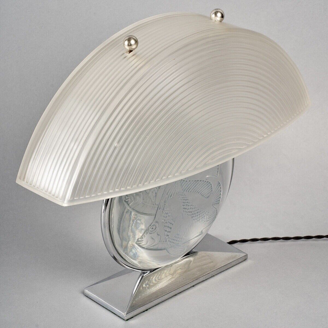 ○激レア LALIQUE Mésanges ラリック クリスタル テーブルランプ ○激