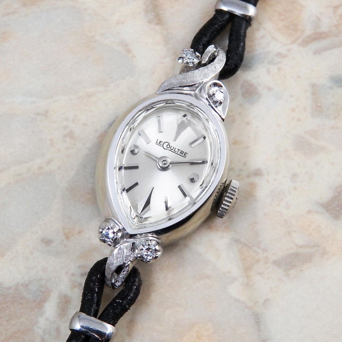 LeCoultre/ルクルト レディース アンティークウォッチ 14KWG/14金無垢