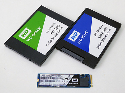 SSDもカラーで選ぶ、3色展開のWestern Digital製SSDの選び方 - AKIBA