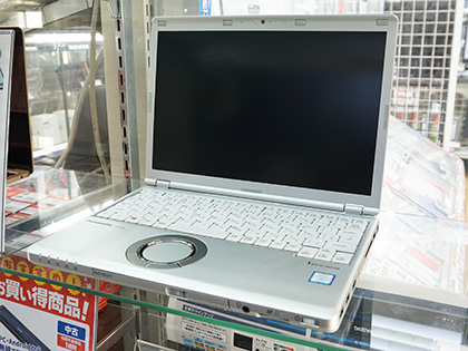 DVDドライブ搭載の12.1型モバイルノート「Let's note CF-SZ6」が35,800
