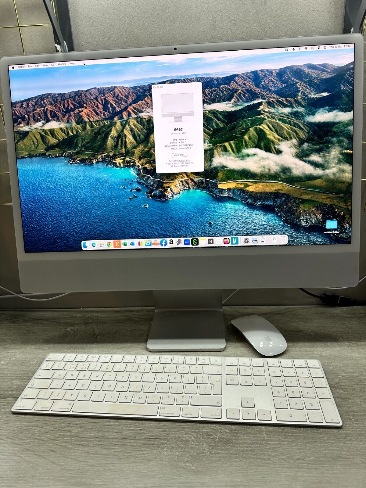 M1 iMac 24インチ 16GB/512GB グリーン オマケ付 Apple iMac M1 24