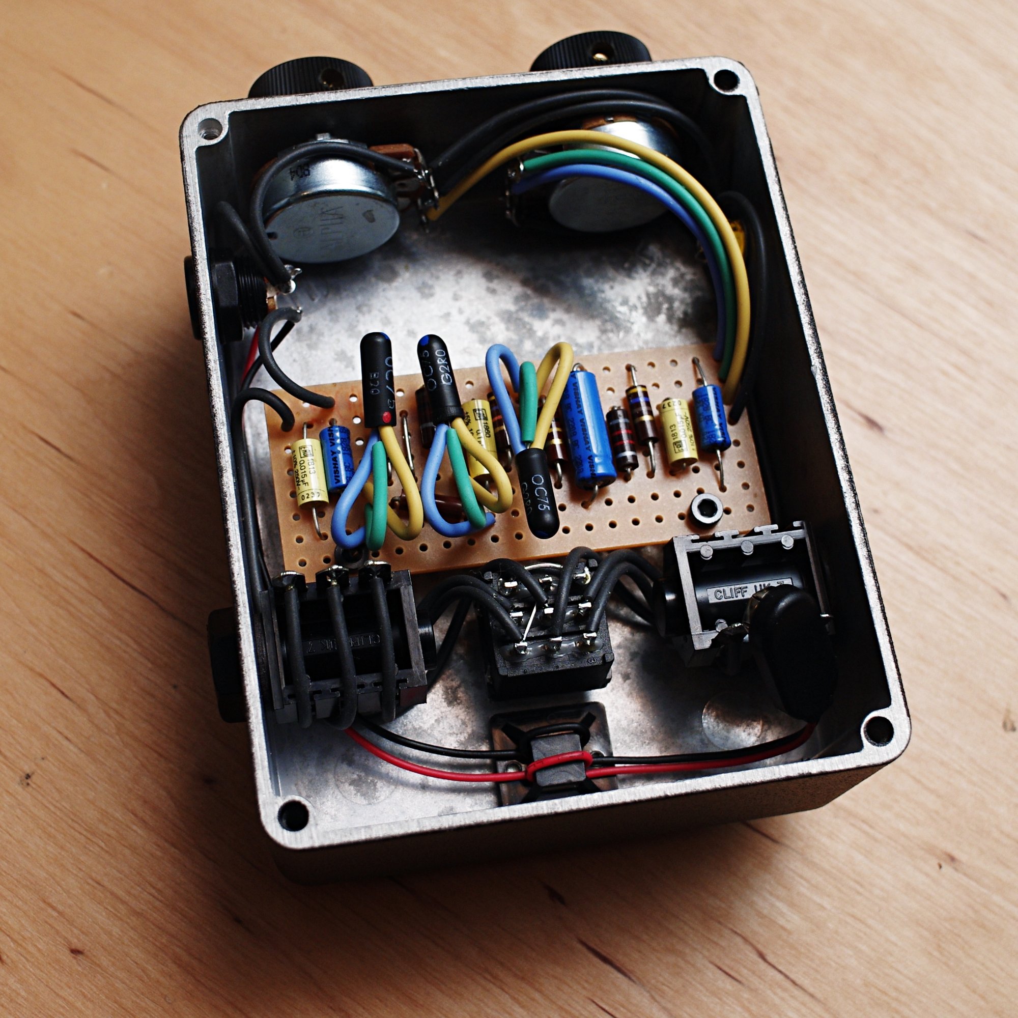 ハンドメイド Tone Bender MK II ギターエフェクター FUZZ Tonebender