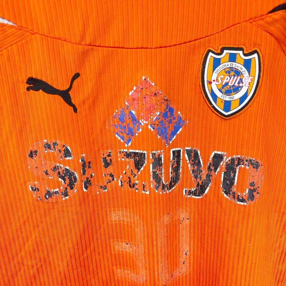 プーマ 清水エスパルス #30 小野伸二 ユニフォーム 直筆サイン入り M