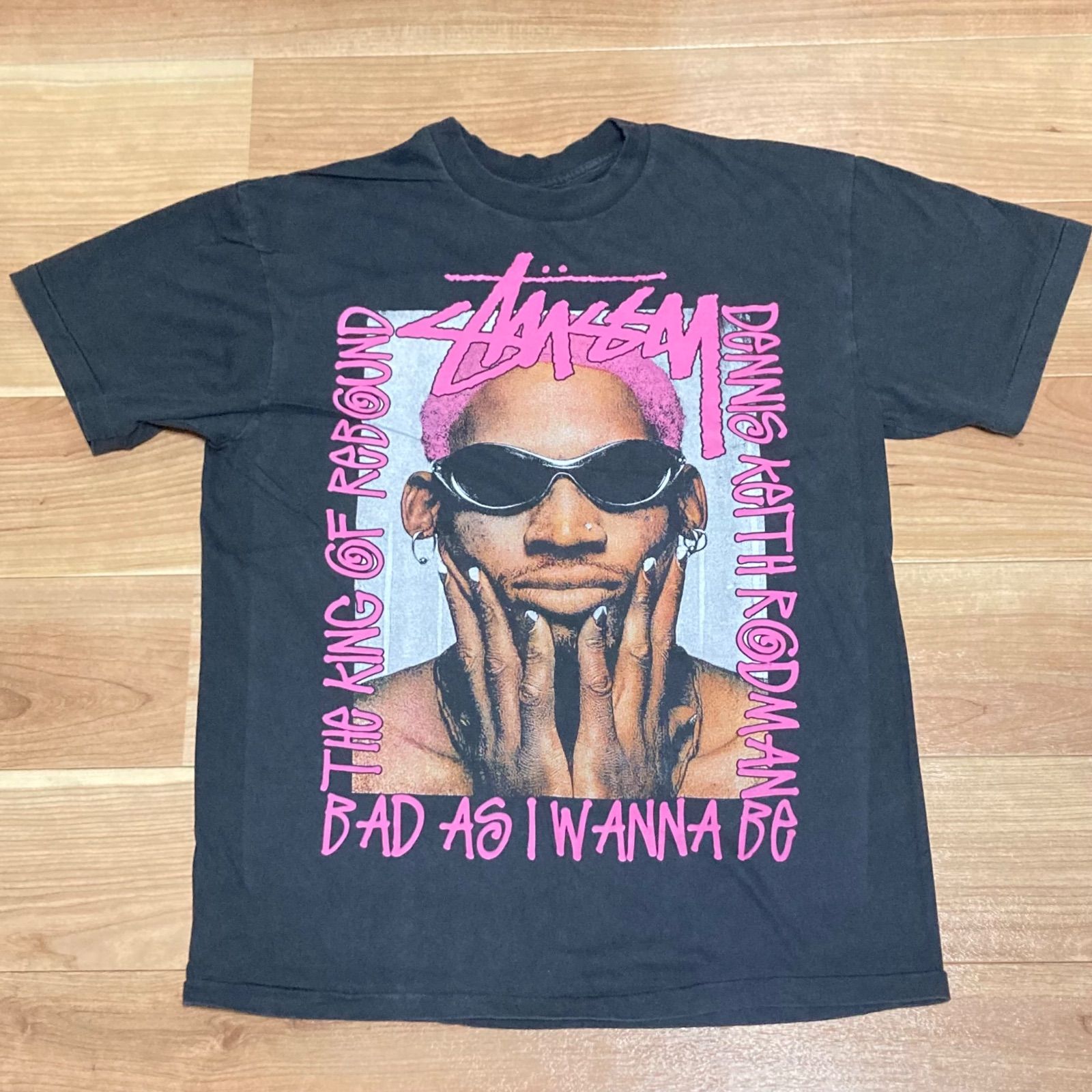 未着用美品 STUSSY Tシャツ デニス・ロッドマン Dennis Rodman Chicago