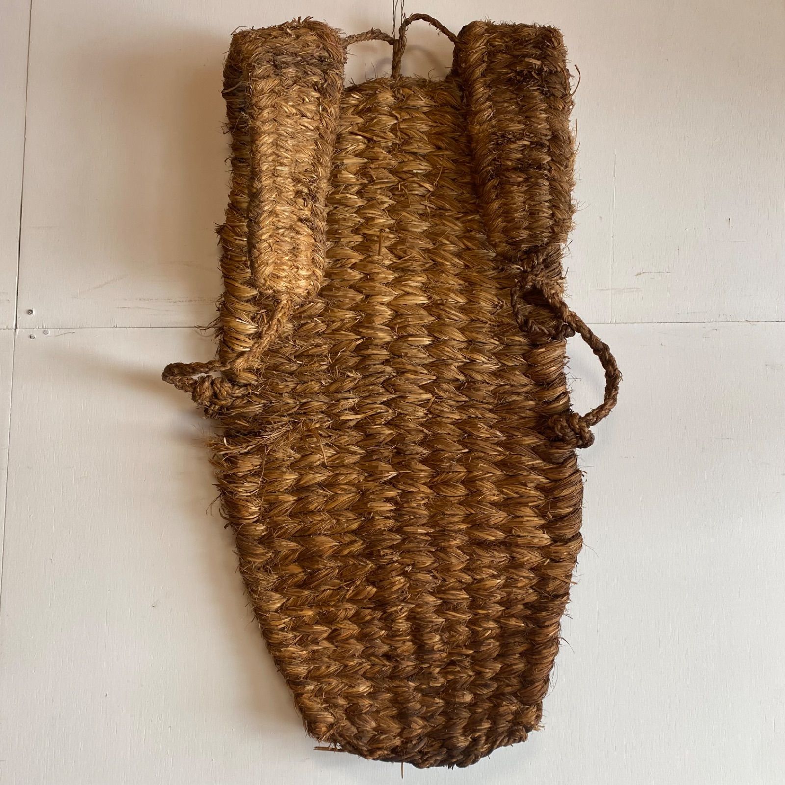 アンティーク 藁蓑 蓑 みの けら 民藝 民具 y564 - メルカリ