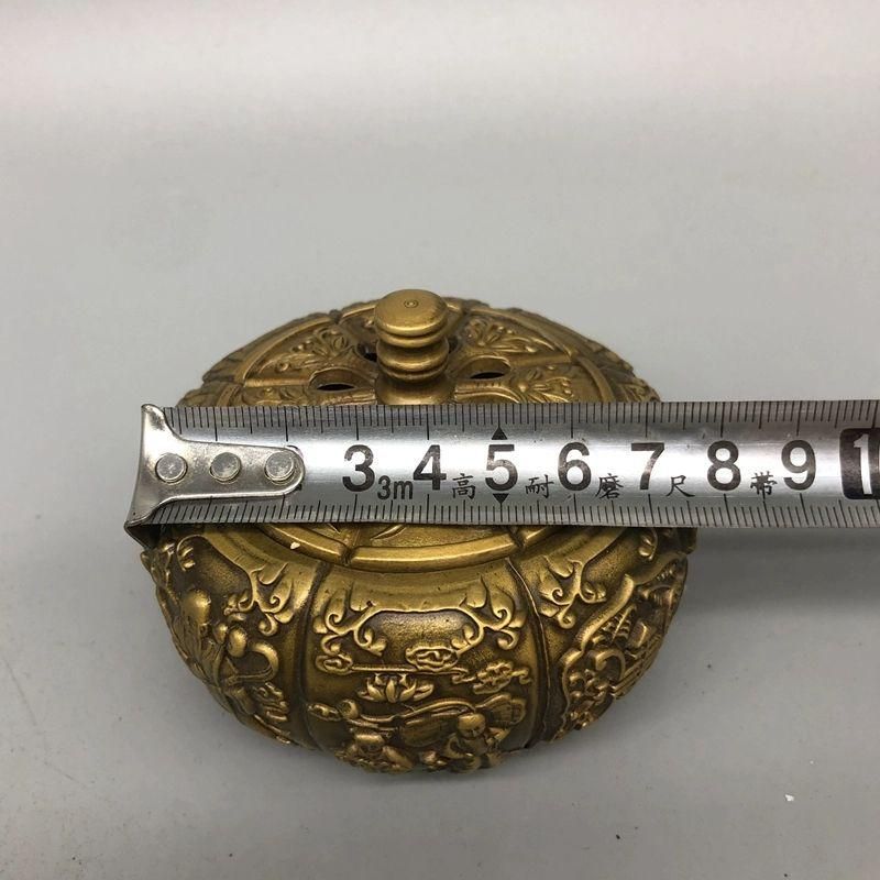 銅器 龍鳳盤香炉 薫香炉 香具 香道具 装飾品 工芸品 美術品 置物 銅器