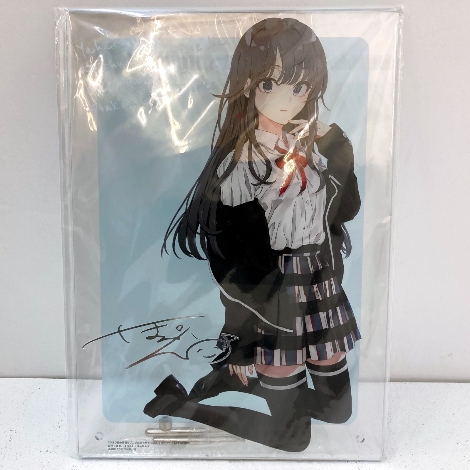 C107 vividcolor ぽんかん⑧ 直筆サイン入りアクリルボード A B c107