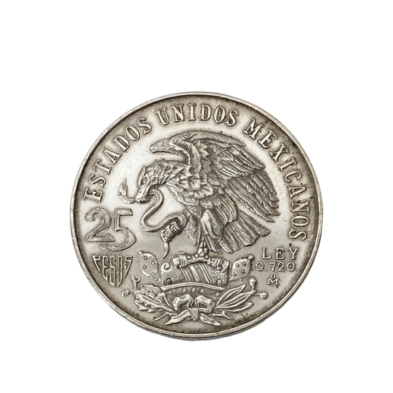 1968年 メキシコオリンピック記念硬貨 銀貨25ペソ coin-71 メキシコ