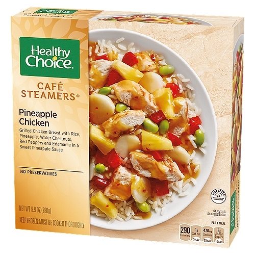 Healthy Choice Café Steamers Pineapple Chicken, 9.9 oz - The Fresh