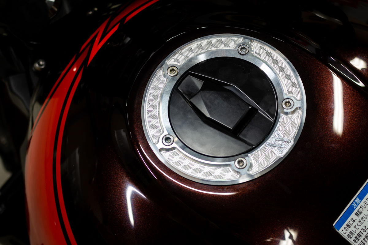 ≪Z900RS専用 タンクキャップリングの開発≫ | 開発情報 | ARCHI