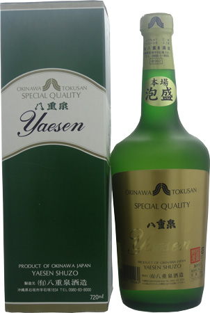 ヴィンテージ 八重泉樽酒 43度720ml 本場泡盛