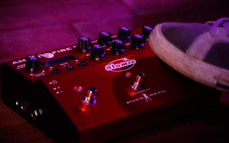 AmpliFire Pedal - Atomic Amps | AmpliFire Pedal | CLR Reference