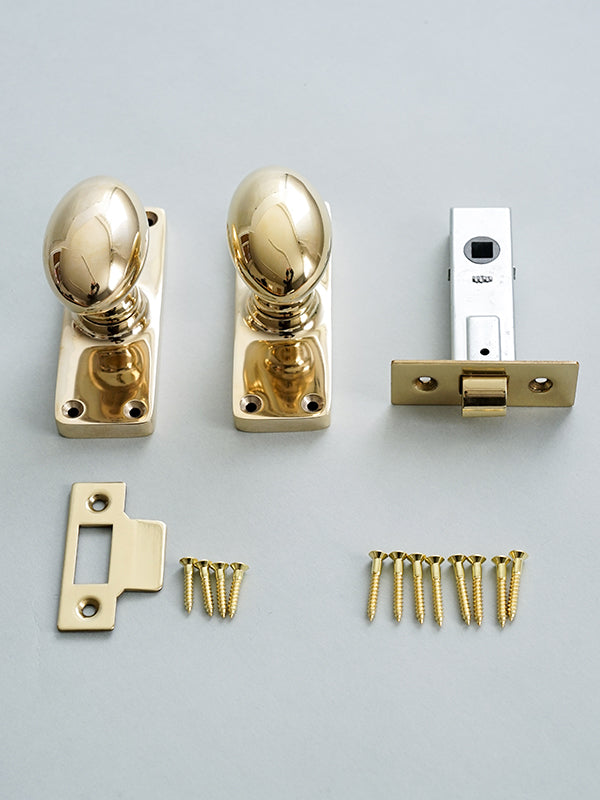 ドアノブ オーバル ブラス | AXCIS ONLINE