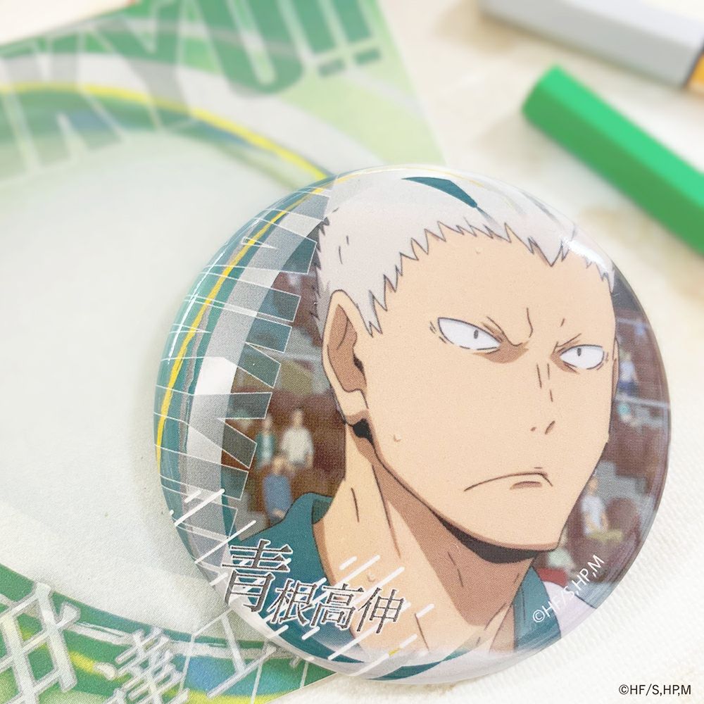 ハイキュー 国見英 文房具カフェ 缶バッジ 2023 ハイキュー!! 缶バッジ