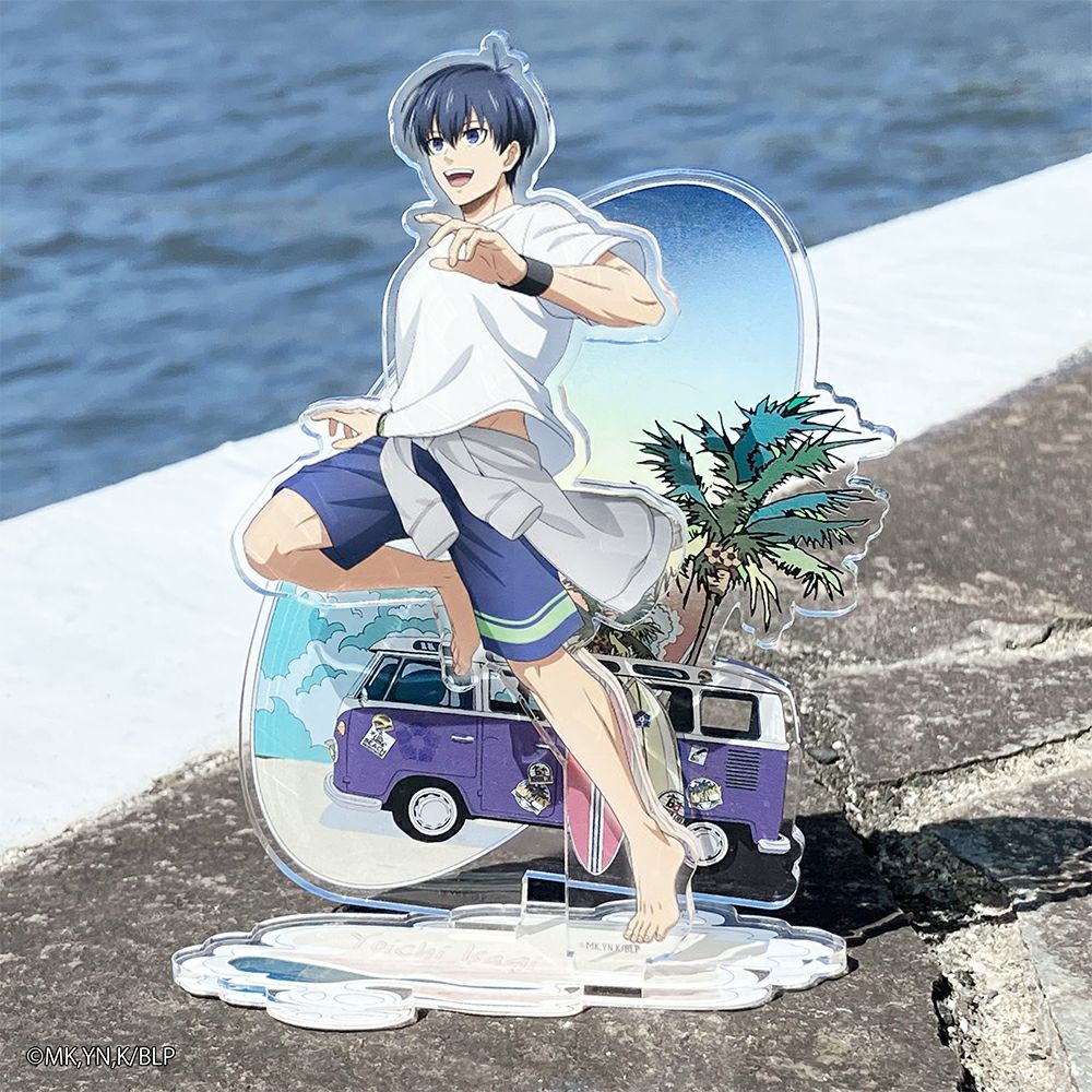 ブルーロック×文房具カフェ シーサイドモチーフ ジオラマアクリル