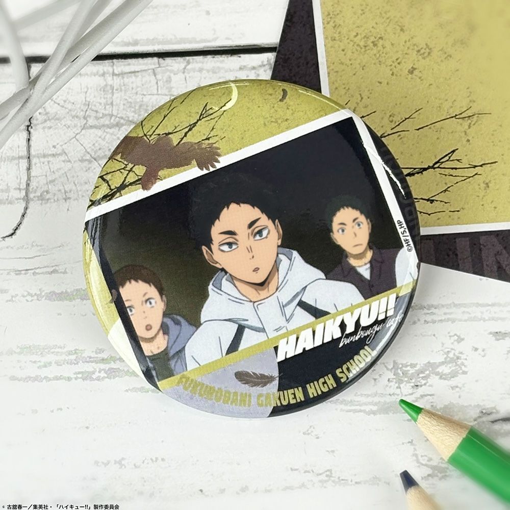 ハイキュー!! セブンネット限定 スクエア缶バッジ 赤葦京治 ハイキュー