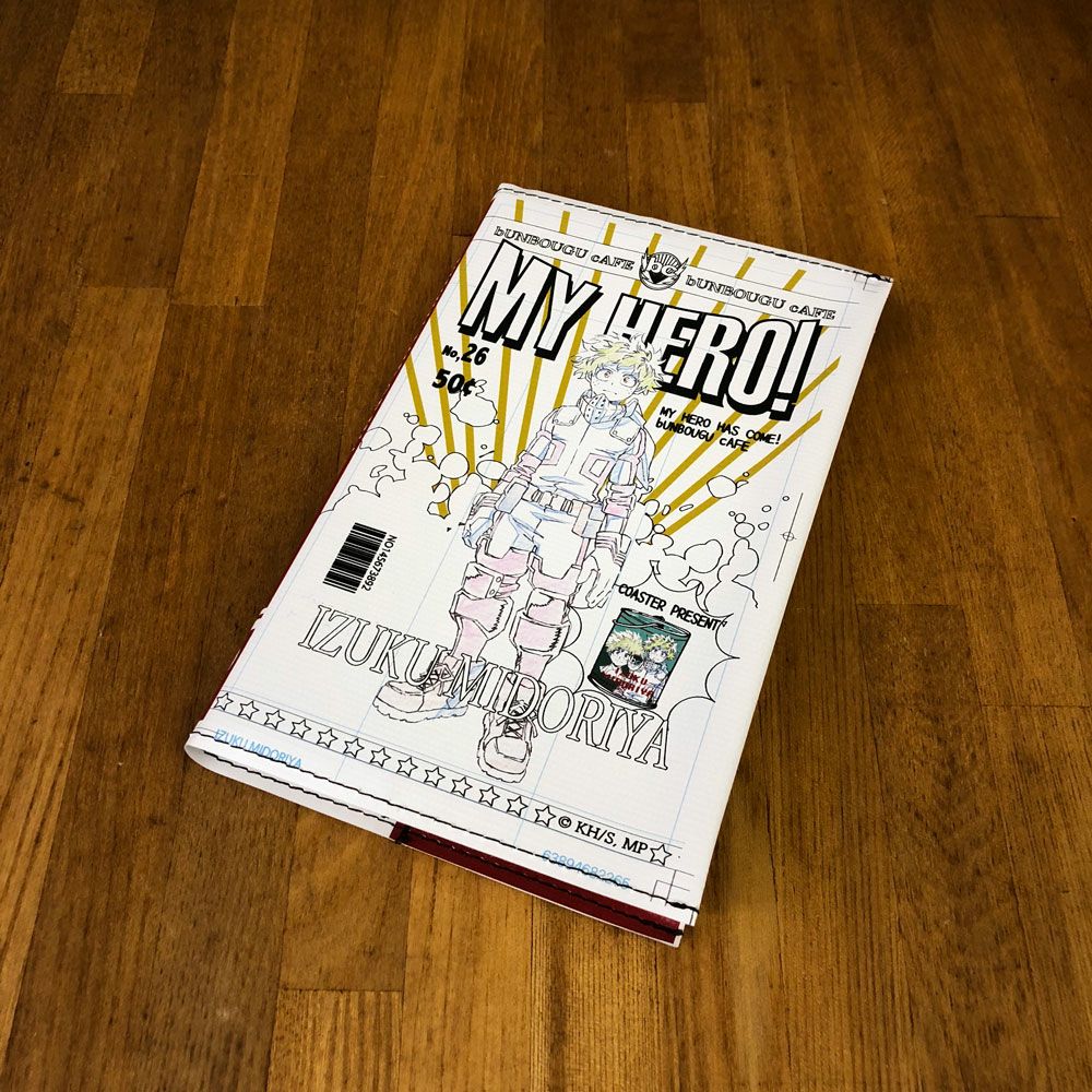 僕のヒーローアカデミア ターポリン アメコミ風ブックカバー 緑谷出久