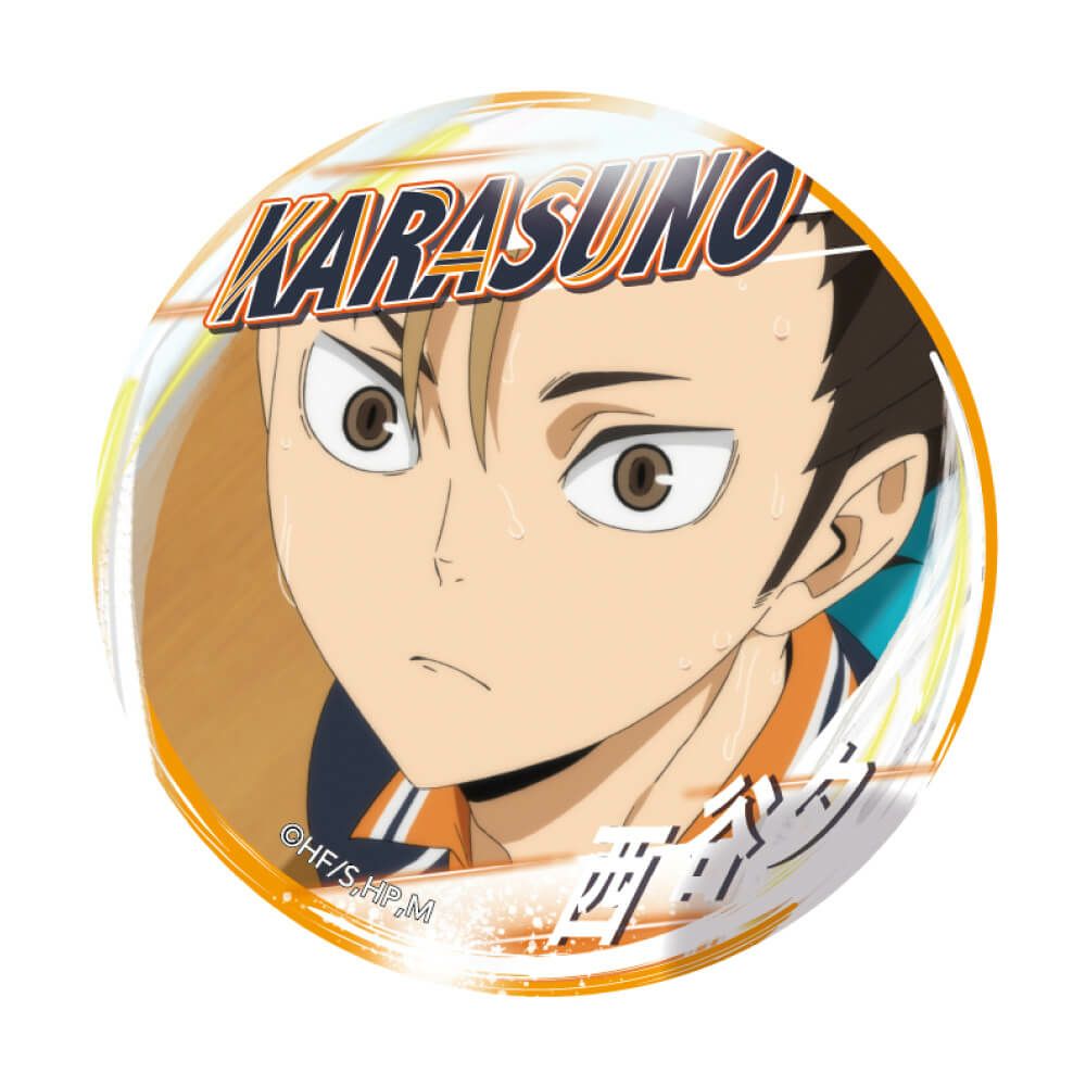 ハイキュー cookpad 西谷夕 缶バッジ クックパッド ハイキュー!! 西谷