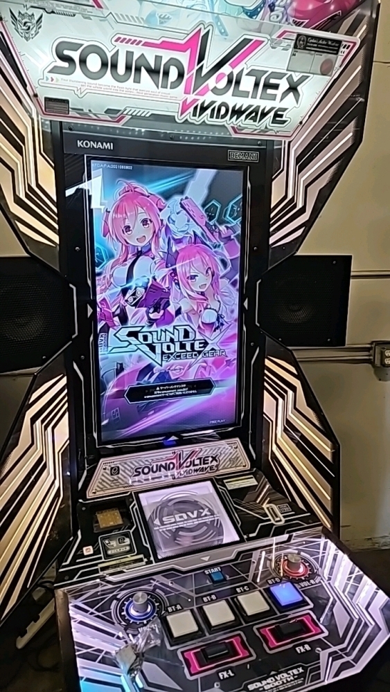 SOUND VOLTEX vivid wave アーケード B1ポスター サウンドボルテックス