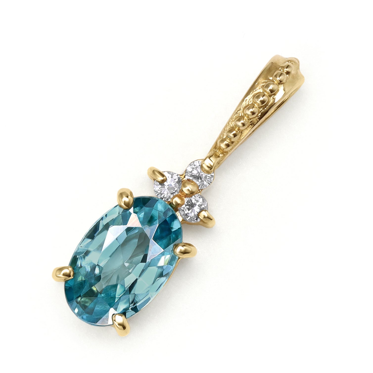 BIZOUX フラヴィ ピアス サファイア×ダイヤモンド ビズー公式