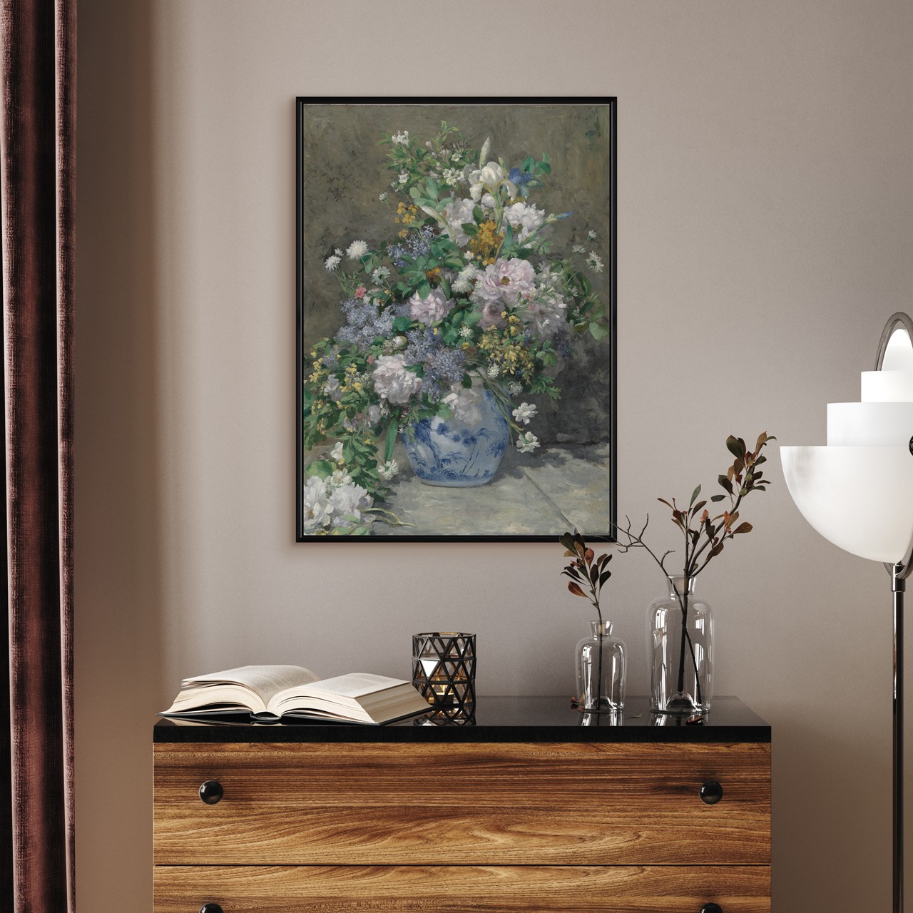 ピエール＝オーギュスト・ルノワール 「春の絵」 X-34｜ピエール