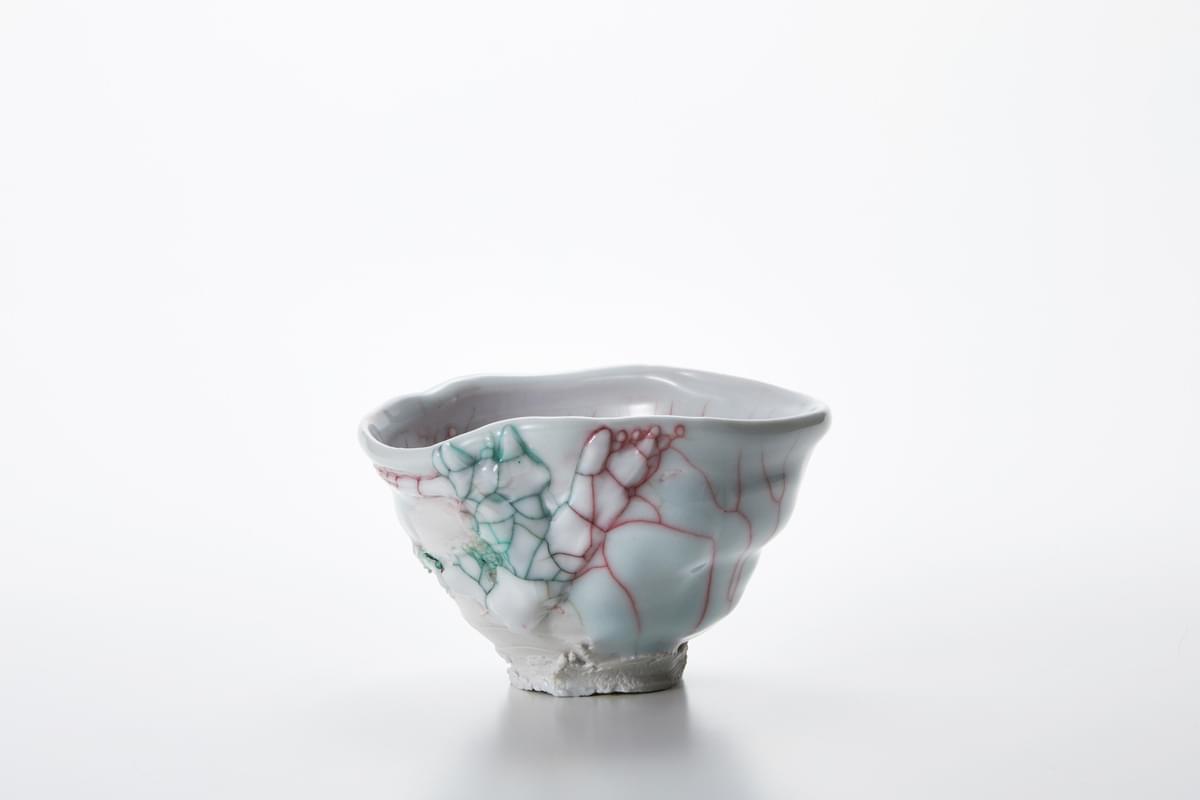 氏家昴大 黄瀬戸 湯呑 現代アート 氏家昴大 黄瀬戸 湯呑 現代アート