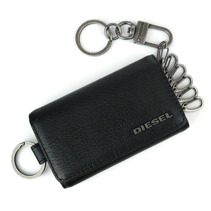 ディーゼル キーケース ナッパレザー ブラック X08099 未使用品 楽天