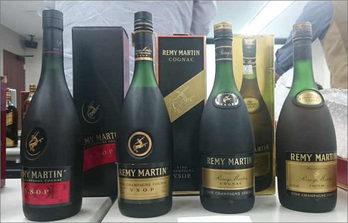 ブランデーの買取市場潜入レポート【その2】：古酒と現行ボトル、実際