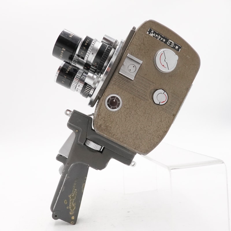 Sankyo 8-R 8R Double 8mm Camera - CameraCrate.com - Super 8 & 8mm