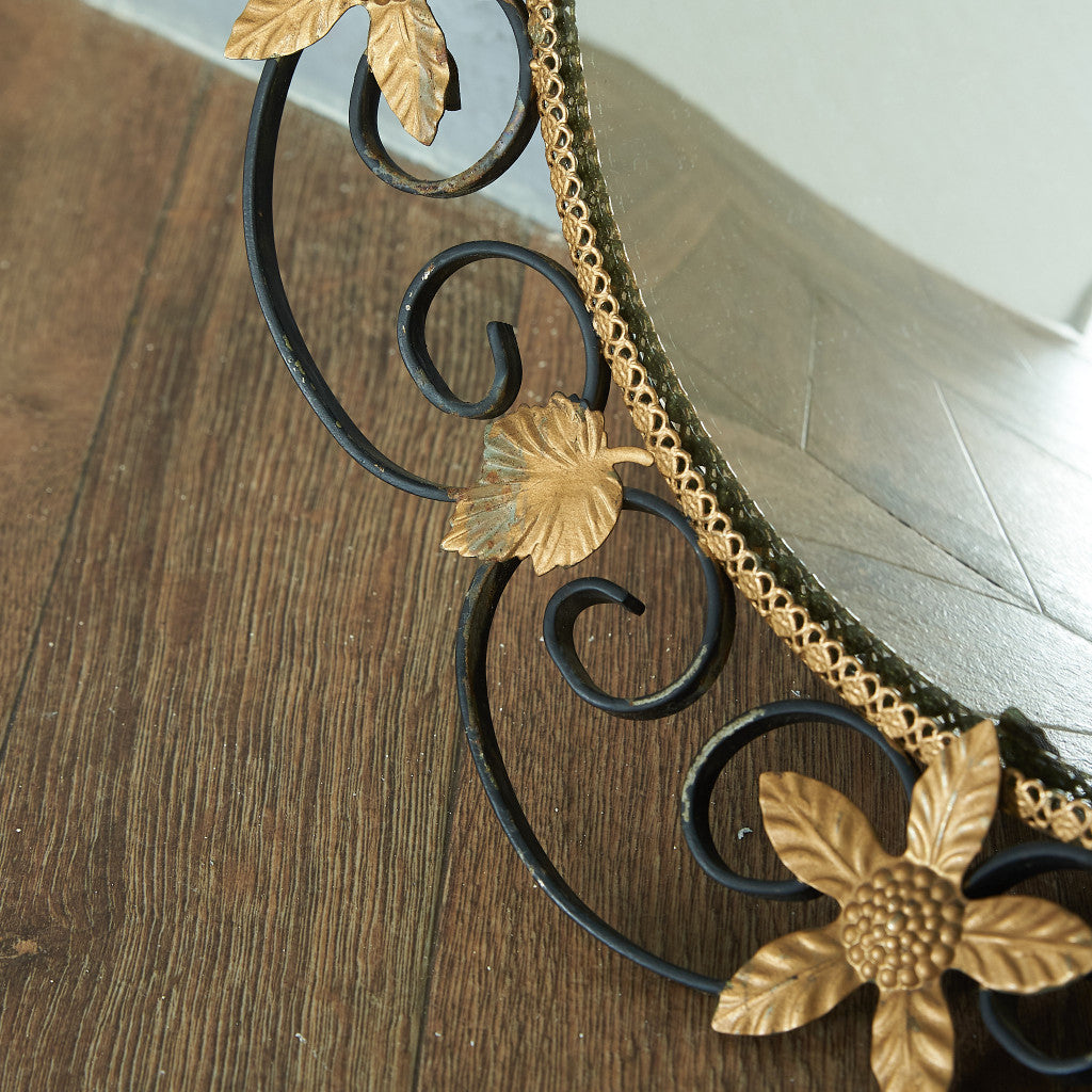 英国製 ヴィンテージ MERIDES パブミラー 鏡 アンティーク オシャレ