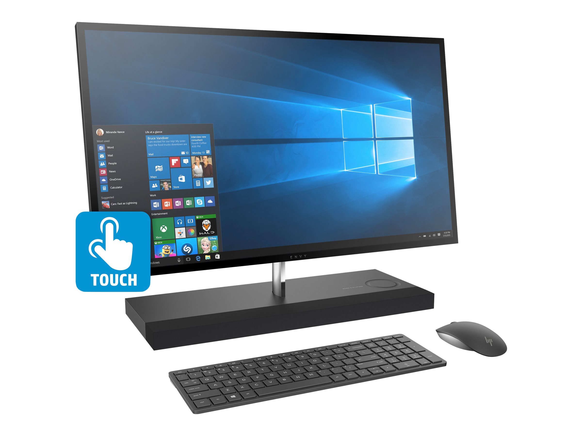 HP ENVY All-in-One 27 i7 4KタッチパネルPC HP ENVY All-in-One 27
