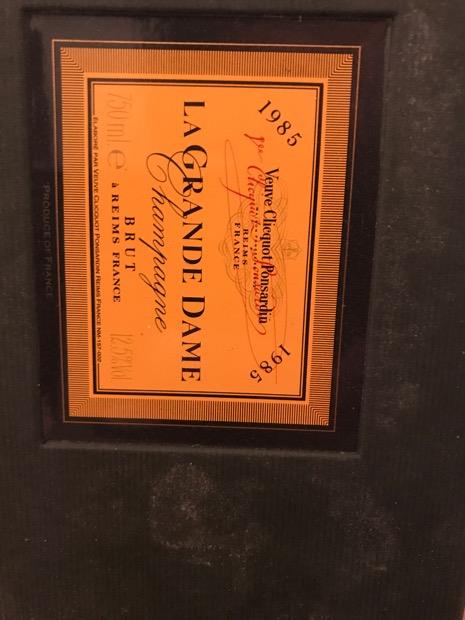 1988 Veuve Clicquot Champagne Brut La Grande Dame - CellarTracker