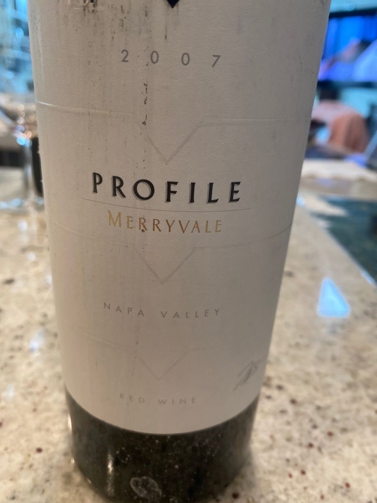 2008 Merryvale Profile - CellarTracker