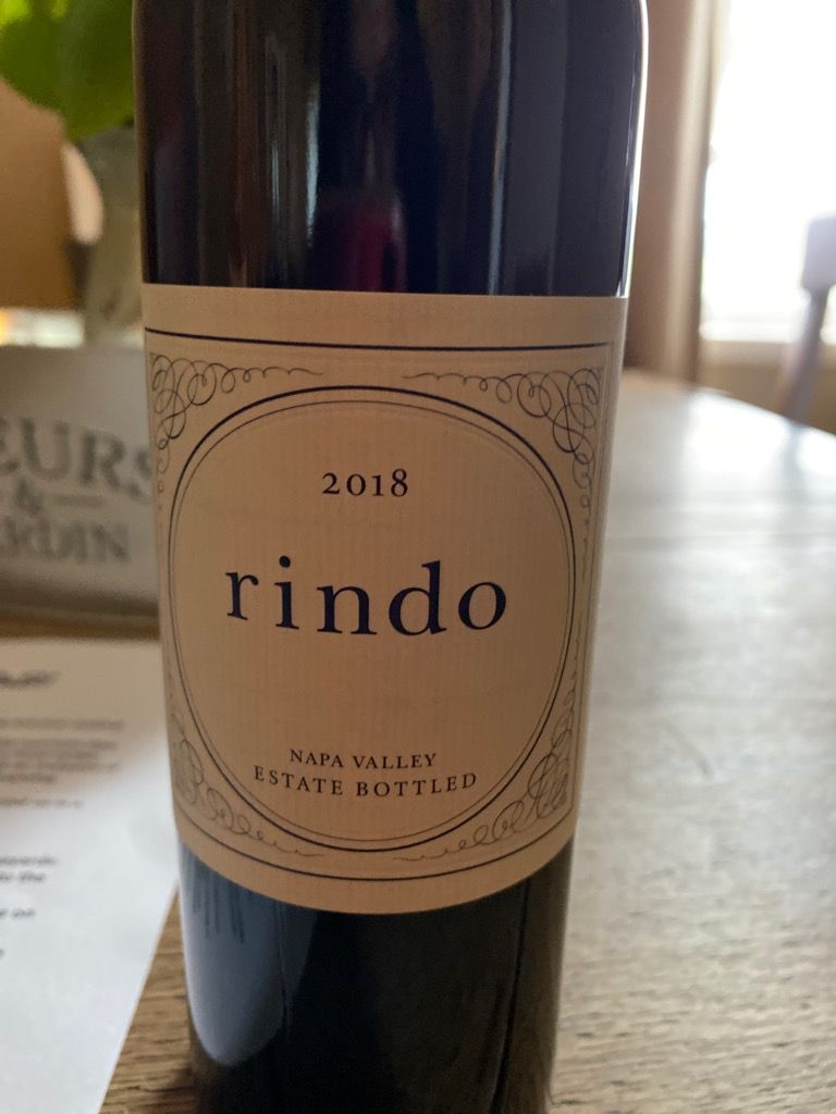 rindo 2018 Napa Valley Red Wine【クール便】