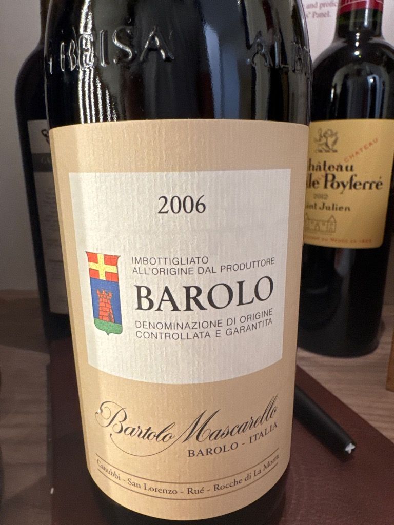 2006 Bartolo Mascarello Barolo - CellarTracker