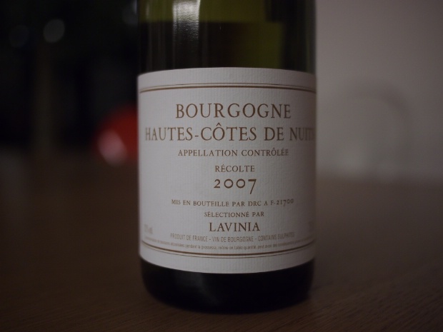 DRC Bourgogne Hautes-Côtes de Nuits 2009 2009 Domaine de la