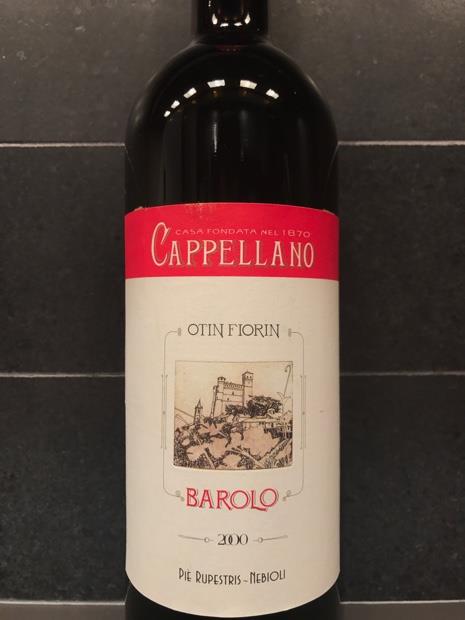 カッペラーノCappellano Barolo 2000 ピエ フランコ ミケ 2000