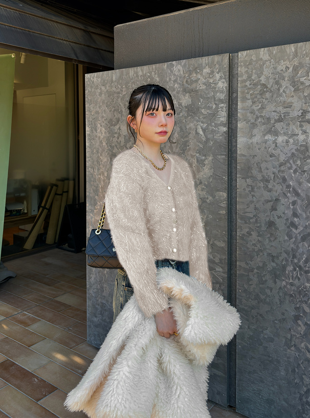 アトリエgg カフェカーディガン アトリエgg カフェカーディガン