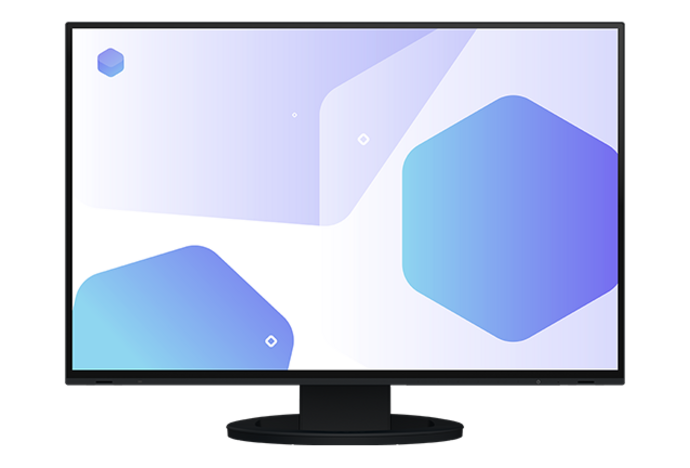 EIZO FlexScan EV2485 24.1型モニタ 使用時間2450 FlexScan EV2485