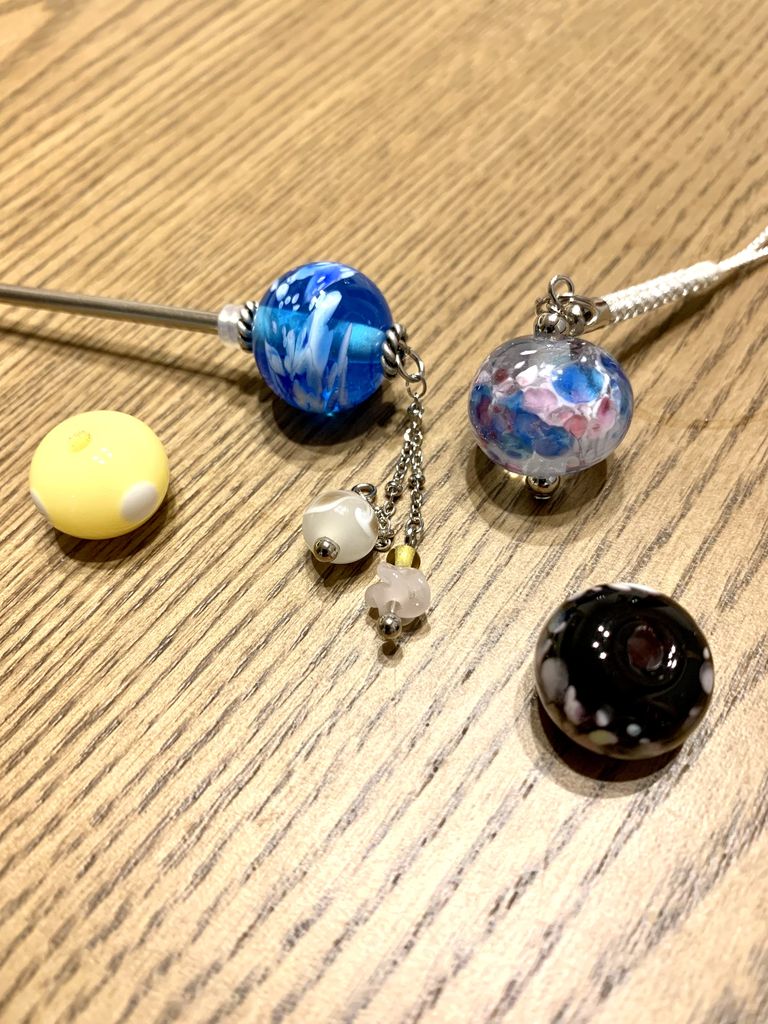 小さな とんぼ玉 アンティークビーズ 江戸明治大正 小さな とんぼ玉