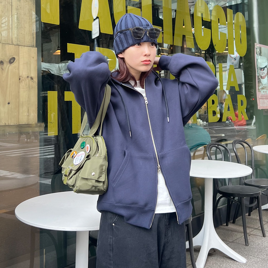 ユニセックス）2wayジップアップパーカー | ファッション通販サイト NUGU