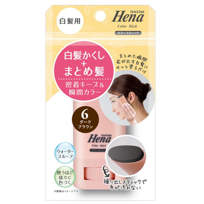 テンスター ヘナ カラートリートメント 6cチャコールブラウン 最新