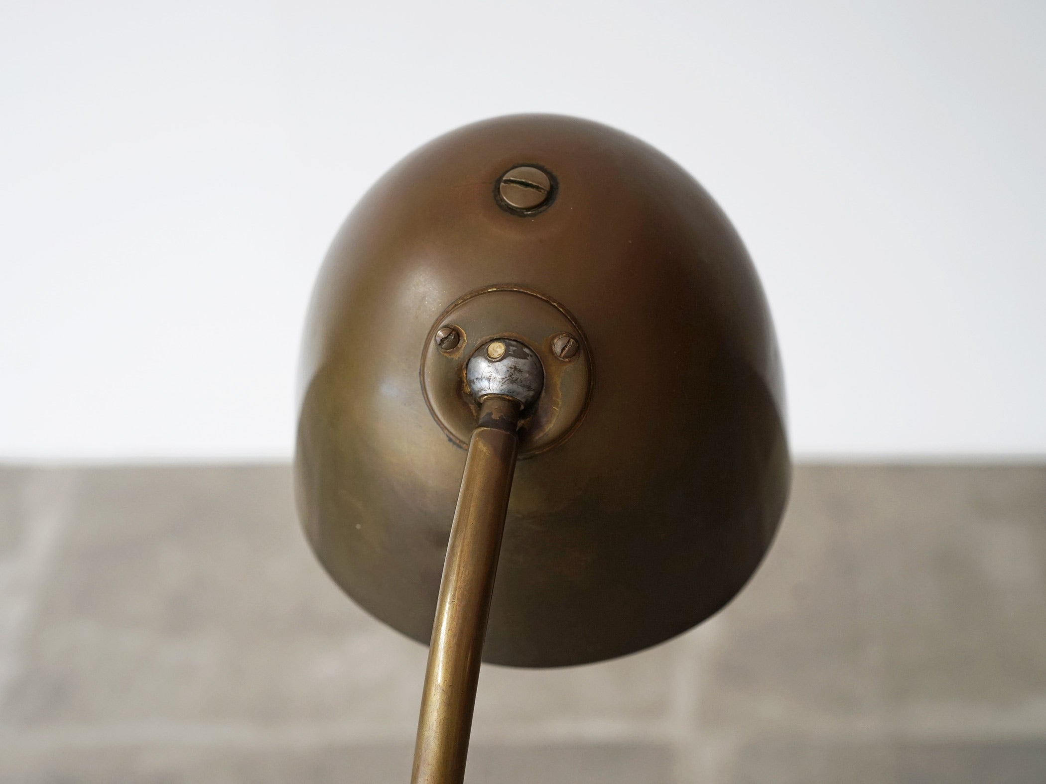 ヴィンテージ真鍮製オーナメントFOLKNER エンブレム 看板 used