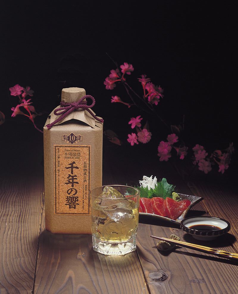 得獎古酒】千年之響長期熟成古酒43度720ml｜Okinawa Market 沖繩新垣商店